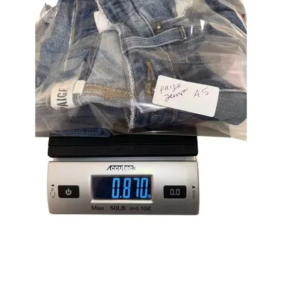 Paige 26 Waist Hoxton Distressed  Crop Skinny Legging Jeans Msrp. $219 - Picture 9 of 9